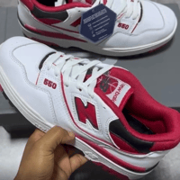 New Balance 550 White Red