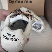 MIU MIU x New Balance 530 SL suede sneakers