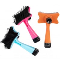 مشط فرشات إزالة الشعر الميت للقطط والكلاب