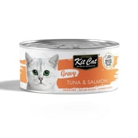 كت كات جرايفي معلبات التونة والسالمون بالمرق 24*70...