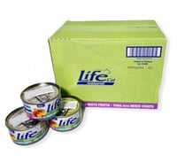 معلبات لايف كات التونة مع الفواكه 85 جرام * 24 حبة