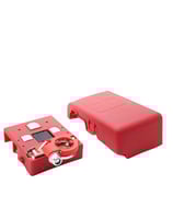 إصبع بطارية مع بيت فيوزات