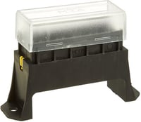 علبة فيوزات عادية 6 منافذ مستقلة من الأسفل