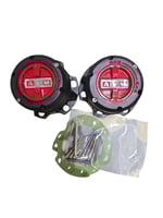 فرارات تويوتا لاندكروزر من 98 وأحدث أسود/أحمر