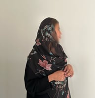مشجر اسود وازرق