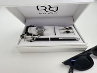 طقم شبيهة رولكس ملون بنظارة