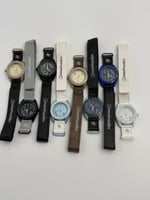 ساعة جلد شبيهة اوميقا