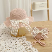 قبعة اطفال بشريطة قلوب