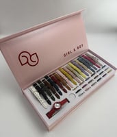 ساعة جلد بناتية الوان