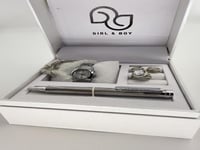 طقم شبيهة رادو فضي