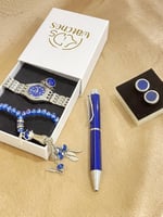 طقم اطفال ازرق