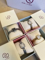 ساعة مربع زينة للأطفال لا تعمل