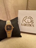 ساعة ذهبي واسود