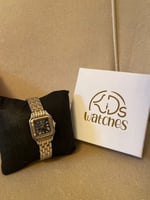 ساعة مربع مينا اسود