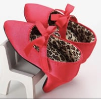 حذاء كعب اطفال مواليد بناتي