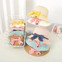 قبعة بناتية مع حقيبة