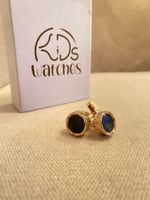 كبك اطفال ذهبي واسود