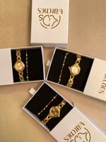 ساعة مواليد ذهبي