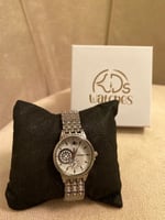 ساعة اطفال فضي