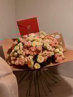 باقة ورد طبيعي