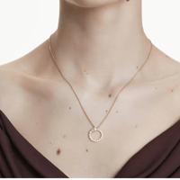 سلسال روز قولد لولو و زركونيا سواروفسكي