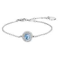 اسوارة الكرستال السماوي ماركة LUCA BARRA