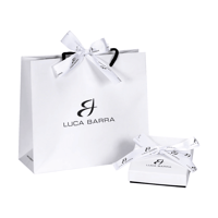 سلسال رجالي أسود ماركة LUCA BARRA