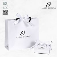 اسوارة القلب مع الزيركون ماركة LUCA BARRA