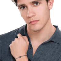 سوار رجالي بالحلقة السوداء براند لوكا بارا