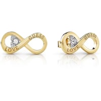 حلق انفنتي ذهبي من براند Guess