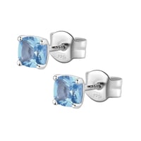 حلق فضه بالزيركون السماوي ماركة Brosway