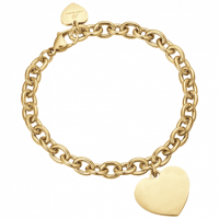 اسوارة القلب الذهبي من براند LUCA BARRA