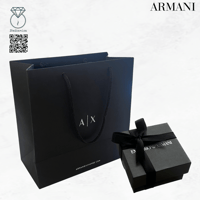 سلسال ارماني ذهبي بالكرستالات