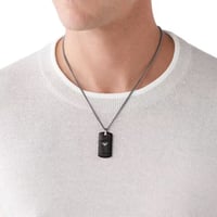 سلسال رجالي جلد Armani