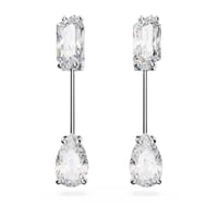 حلق سواروفسكي زيركون أبيض