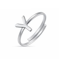 خاتم حرف Y من براند LUCA BARRA