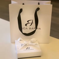 اسواره رجاليه بأحجار سوداء من براند LUCA BARRA