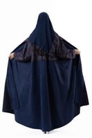 عباية شتوية بتدخيلات قماش الكشميري الأنيق