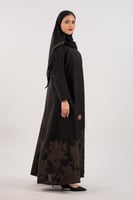 عباية ميون بقماش كتان كوري