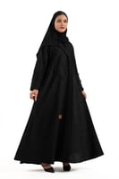 عباية غمرة شمواه بقماش جاكار ع الصدر