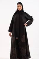 عباية ميون بقماش كتان كوري