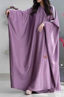 عباية بشت موف بتدخيلات كرستال على اليدين