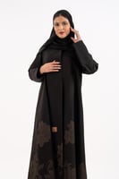 عباية ميون بقماش كتان كوري