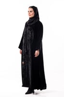 عباية هتان باللون الاسود