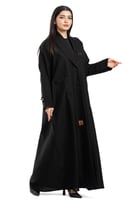 عباية وصال بليزر مزينة بفراشة وورود