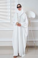 عباية بشت العيد بتدخيلات شك ابيض