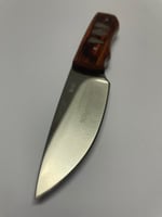 سكين صلخ صينيه مقبض خشب فاخر مناسب لليد نصل ثابت ح...