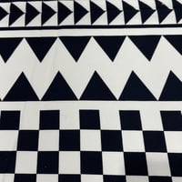 قماش قطن برسومات هندسية