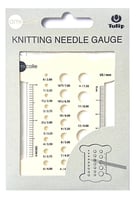 مسطرة قياس سنارات التريكو