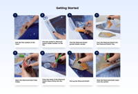 مجموعة الرسم بالكرستال